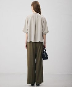 ICB L 【先行予約】トリアセスラブタンブラー タックデザインブラウス