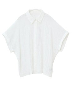 Green Parks シアーシャーリングフレンチスリーブシャツ