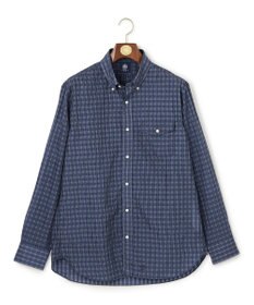 J.PRESS MEN 【こだわりの逸品】シアージャカードチェック シャツ / B.D.