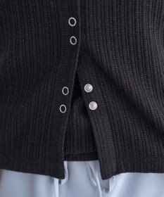 earth music&ecology チェーンリブラメカットソー