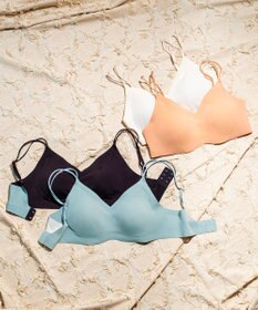 WACOAL ノンワイヤーブラ 【GOCOCi ゴコチ】 ラクなのにしっかりフィット 立体的なバストシルエット レディース ハーフトップ ブラトップ CGG233 /ワコール