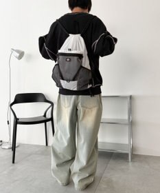 WEGO 【ユニセックス着用ITEM】別注Dickiesメッシュポケットナップサック