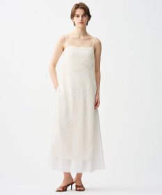 uncrave ジオメトリックレース キャミソールワンピース