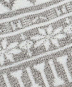 23区GOLF 【MEN】ノルディック柄 ハーフソックス