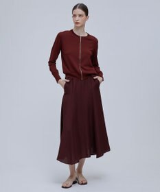 BEIGE， NADIA / ジップアップカーディガン