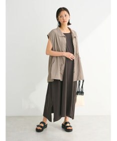 Green Parks ・ＳＵＧＡＲ　ＳＰＯＯＮ【ＣＯＯＬ】タックノースリワンピ