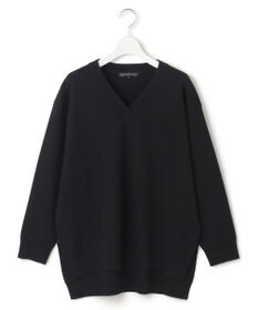 23区 L 【Lサイズ限定】ヴィスコースストレッチ Ｖネック ニット