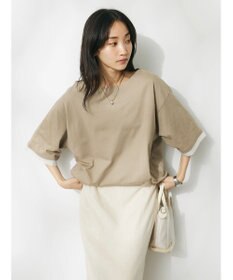 CRAFT STANDARD BOUTIQUE 【ＵＶカット】布帛切り替えプルオーバー