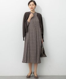 23区 S 【洗える/吊り干しOK】ヴィスコースストレッチ Vネック ニットカーディガン