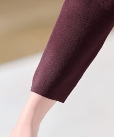 Tiaclasse 【2点セット】ニットボレロ＋花柄ワンピースセット