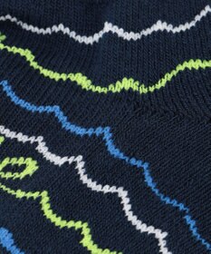 23区GOLF 【MEN】WAVEロゴボーダー アンクルソックス