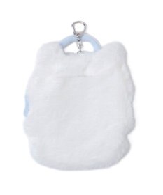 WEGO ふわふわぬいカードホルダーキーホルダーB