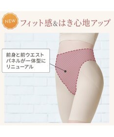 BRADELIS New York 【Yukine inc. 】ゆきねえ365綿混モアらくヒップサポートガードル23 補整下着