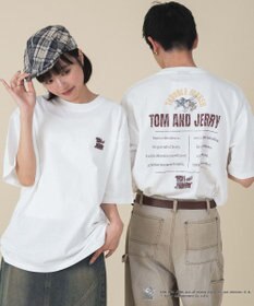 WEGO 【新柄追加/ユニセックス着用アイテム/SMLサイズ展開】TOMandJERRYグラフィックT（S）