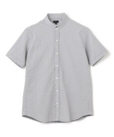 JOSEPH HOMME トライジャガードストレッチ   ウイングカラー半袖シャツ