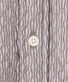 JOSEPH HOMME トライジャガード ストライプ ストレッチ    レギュラーカラーシャツ