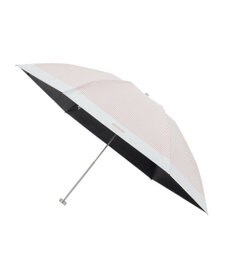 MOONBAT 【フワクール生地使用/軽量】MACKINTOSH PHILOSOPHY 遮光 晴雨兼用 折りたたみ日傘 ボーダー