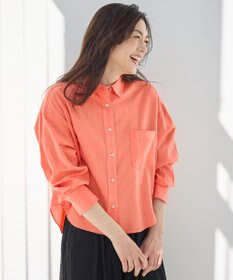 ANY 【手洗い可能】ヨーロピアンリネンシャツブラウス