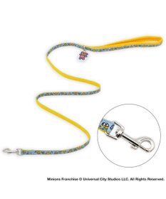 PET PARADISE ミニオン チャーム付き リード ＳＭ 中型犬