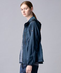 JOSEPH ABBOUD MOUNTAIN 【軽量/ECO撥水/ポケッタブル】ヴィンテージナイロンシャンブレーパーカー