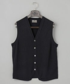 GOTAIRIKU 体温調整に【洗える/チクチクしにくい/ピリングしにくい】イタリア糸 ハイゲージ ベスト_WOOL100%