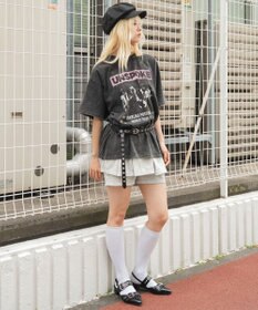 WEGO ヴィンテージウォッシュグラフィックBIGT