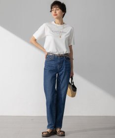 23区 L 【洗える】ボタニカル カラー Tシャツ