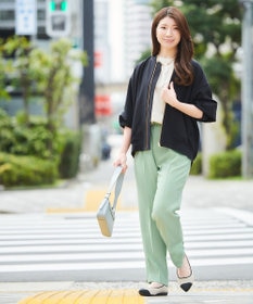 UNFILO カラー テーパードパンツ