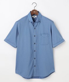 JOSEPH ABBOUD 【キングサイズ・ジャージー素材・ストレッチ・イージーケア】コンパクトジャージー半袖 シャツ
