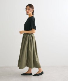 Green Parks ドロストドッキングワンピース