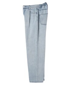 earth music&ecology タックルーズデニムパンツ