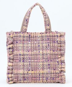 TOCCA 【美人百花掲載】【一部カラー撥水】TRIM WAVES MINITOTE ミニトートバッグ