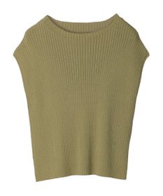 Green Parks ・Ｐｅｔｉｔ　Ｆｌｅｕｒ　フレンチスリーブリブニット
