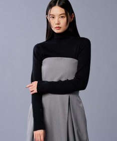 uncrave リブ ハイネックニット（uncrave STANDARD）