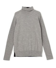 BEIGE， LA MONNAIE /  カラーブロッキングタートルニット