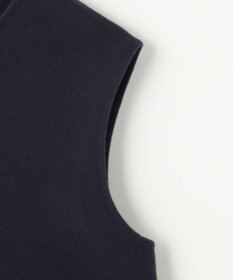 #Newans バックペプラムダブルフェイスジレ