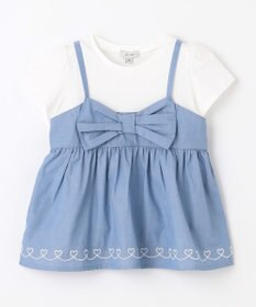 ANY KIDS キャミソール ドッキングTシャツ