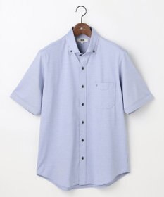 JOSEPH ABBOUD 【キングサイズ・ジャージー素材・ストレッチ・イージーケア】コンパクトジャージー半袖 シャツ