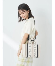 earth music&ecology ロゴテープミニトート