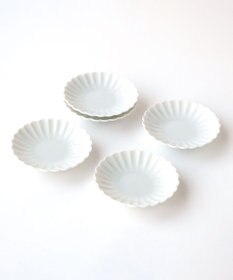 たち吉 【たち吉】白菊　小皿〈5枚〉 美濃焼