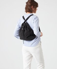 LA BAGAGERIE 【MONICA】クリンクルナイロン　ドロスト2WAYバッグ