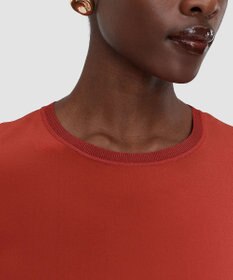 JOSEPH クレープドソワ　ブラウス　NEW RUBIN