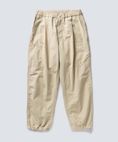 WHITE MAILS 【ユニセックス/軽量】COTTON PAPER  POPLIN DRAWSTRING ミリタリーパンツ