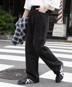 WEGO 【ユニセックス着用ITEM/SMLサイズ展開】デニムストレートパンツ