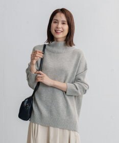 ANY ラムウールバックテイルニット