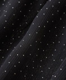 earth music&ecology レイヤードライクドット柄ブラウス