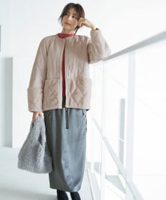 ANY SIS 【WEB・一部店舗限定】サテンカーゴ スカート