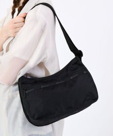 LeSportsac CLASSIC HOBO/リサイクルドブラックJP