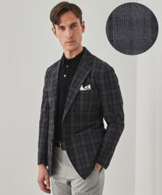 GOTAIRIKU 清涼サッカー素材【通気性/軽量】空羽サッカー マドラスチェック シャツジャケット