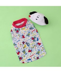 PET PARADISE スヌーピー バケットハット付き Tシャツ 小型犬